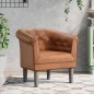 vidaXL Clubsessel Braun Kunstleder vidaXL Clubsessel Braun Kunstleder