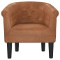 vidaXL Clubsessel Braun Kunstleder vidaXL Clubsessel Braun Kunstleder