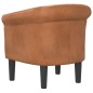 vidaXL Clubsessel Braun Kunstleder vidaXL Clubsessel Braun Kunstleder