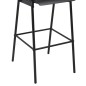 vidaXL Barhocker 6 Stk. Schwarz Massives Sperrholz Stahl vidaXL Barhocker 6 Stk. Schwarz Massives Sperrholz Stahl