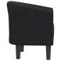 vidaXL Clubsessel Schwarz Samt vidaXL Clubsessel Schwarz Samt