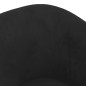 vidaXL Clubsessel Schwarz Samt vidaXL Clubsessel Schwarz Samt