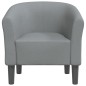 vidaXL Clubsessel Hellgrau Stoff vidaXL Clubsessel Hellgrau Stoff