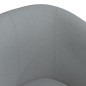 vidaXL Clubsessel Hellgrau Stoff vidaXL Clubsessel Hellgrau Stoff