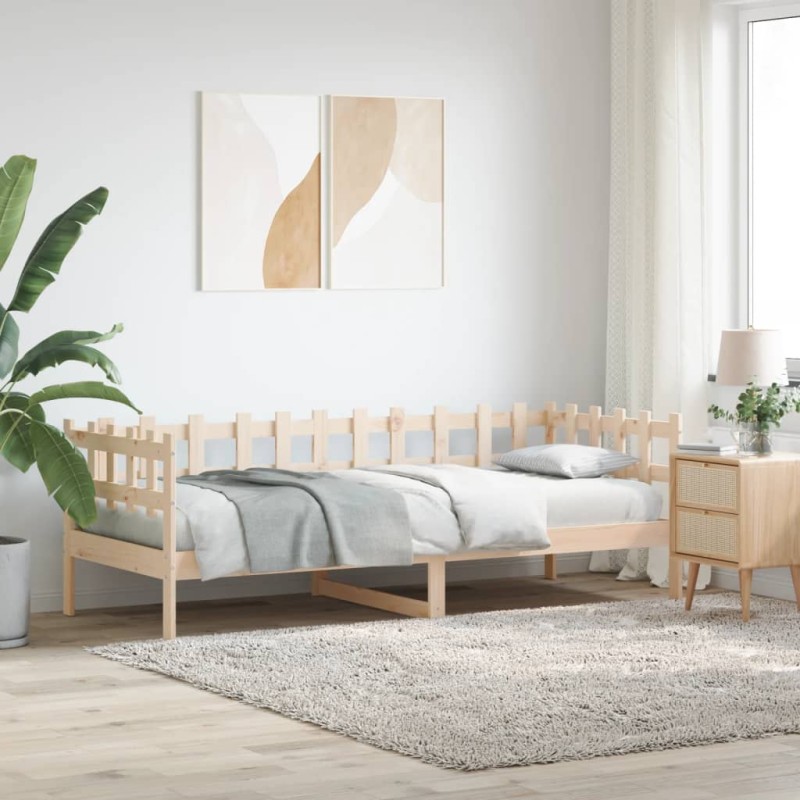 vidaXL Tagesbett 90x190 cm Massivholz Kiefer vidaXL Tagesbett 90x190 cm Massivholz Kiefer