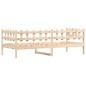 vidaXL Tagesbett 90x190 cm Massivholz Kiefer vidaXL Tagesbett 90x190 cm Massivholz Kiefer