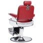 vidaXL Friseurstuhl Rot 68x69x116 cm Kunstleder vidaXL Friseurstuhl Rot 68x69x116 cm Kunstleder