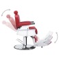 vidaXL Friseurstuhl Rot 68x69x116 cm Kunstleder vidaXL Friseurstuhl Rot 68x69x116 cm Kunstleder