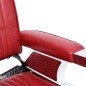 vidaXL Friseurstuhl Rot 68x69x116 cm Kunstleder vidaXL Friseurstuhl Rot 68x69x116 cm Kunstleder