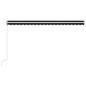 vidaXL Automatisch Einziehbare Markise 500×300 cm Anthrazit vidaXL Automatisch Einziehbare Markise 500×300 cm Anthrazit