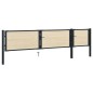 vidaXL Zauntor Stahl und Fichtenholz 413×125 cm vidaXL Zauntor Stahl und Fichtenholz 413×125 cm