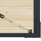 vidaXL Zauntor Stahl und Fichtenholz 413×125 cm vidaXL Zauntor Stahl und Fichtenholz 413×125 cm