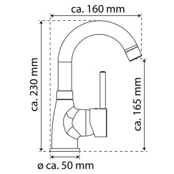 EISL Waschtischarmatur FUTURA Chrom 