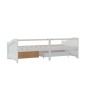 vidaXL Tagesbett 3-Sitzer mit Schubladen Weiß Kiefernholz 90x200 cm vidaXL Tagesbett 3-Sitzer mit Schubladen Weiß Kiefernholz 90x200 cm