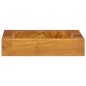 vidaXL Waschbecken Massivholz Teak 50x35x10 cm vidaXL Waschbecken Massivholz Teak 50x35x10 cm