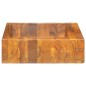 vidaXL Waschbecken Massivholz Teak 50x35x10 cm vidaXL Waschbecken Massivholz Teak 50x35x10 cm