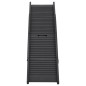 vidaXL Hunderampe Klappbar Schwarz 153x40x12,5 cm Kunststoff vidaXL Hunderampe Klappbar Schwarz 153x40x12,5 cm Kunststoff