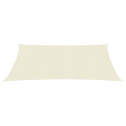 vidaXL Sonnensegel 160 g/m² Creme 2x2,5 m HDPE