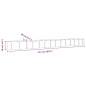 vidaXL Hochbeet Pulverbeschichteter Stahl 512x80x36 cm Grau vidaXL Hochbeet Pulverbeschichteter Stahl 512x80x36 cm Grau