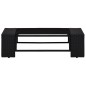 8-tlg. Garten-Lounge-Set Poly Rattan Schwarz 8-tlg. Garten-Lounge-Set Poly Rattan Schwarz