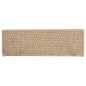 vidaXL Treppenmatten Selbstklebend Sisal-Optik 15 Stk. 65x21x4 cm Sand vidaXL Treppenmatten Selbstklebend Sisal-Optik 15 Stk. 65x21x4 cm Sand
