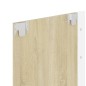 vidaXL TV-Wandschrank Weiß Sonoma-Eiche 102x23,5x90 cm Holzwerkstoff vidaXL TV-Wandschrank Weiß Sonoma-Eiche 102x23,5x90 cm Holzwerkstoff