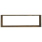 vidaXL Wandregale 2 Stk. Räuchereiche 100x15x30 cm Holzwerkstoff vidaXL Wandregale 2 Stk. Räuchereiche 100x15x30 cm Holzwerkstoff