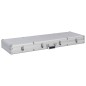 vidaXL Waffenkoffer Silbern 118x38x12 cm Aluminium vidaXL Waffenkoffer Silbern 118x38x12 cm Aluminium