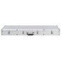 vidaXL Waffenkoffer Silbern 118x38x12 cm Aluminium vidaXL Waffenkoffer Silbern 118x38x12 cm Aluminium