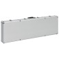 vidaXL Waffenkoffer Silbern 118x38x12 cm Aluminium vidaXL Waffenkoffer Silbern 118x38x12 cm Aluminium