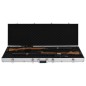 vidaXL Waffenkoffer Silbern 118x38x12 cm Aluminium vidaXL Waffenkoffer Silbern 118x38x12 cm Aluminium