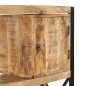 vidaXL Bücherregal 90x30x150 cm Massivholz Mango vidaXL Bücherregal 90x30x150 cm Massivholz Mango