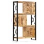 vidaXL Bücherregal 90x30x150 cm Massivholz Mango vidaXL Bücherregal 90x30x150 cm Massivholz Mango