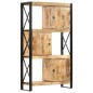 vidaXL Bücherregal 90x30x150 cm Massivholz Mango vidaXL Bücherregal 90x30x150 cm Massivholz Mango