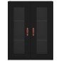 Highboard Schwarz 69,5x34x180 cm Holzwerkstoff Highboard Schwarz 69,5x34x180 cm Holzwerkstoff