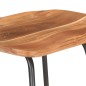 vidaXL Barhocker 4 Stk. Massivholz Akazie vidaXL Barhocker 4 Stk. Massivholz Akazie