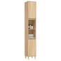 vidaXL Badschrank Sonoma-Eiche 30x30x190 cm Holzwerkstoff vidaXL Badschrank Sonoma-Eiche 30x30x190 cm Holzwerkstoff