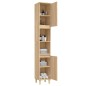 vidaXL Badschrank Sonoma-Eiche 30x30x190 cm Holzwerkstoff vidaXL Badschrank Sonoma-Eiche 30x30x190 cm Holzwerkstoff