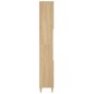 vidaXL Badschrank Sonoma-Eiche 30x30x190 cm Holzwerkstoff vidaXL Badschrank Sonoma-Eiche 30x30x190 cm Holzwerkstoff