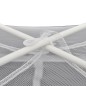 Campingzelt 200×180×150 cm Fiberglas Weiß Campingzelt 200×180×150 cm Fiberglas Weiß