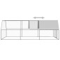 vidaXL Outdoor-Hühnerkäfig 3x6x2 m Verzinkter Stahl vidaXL Outdoor-Hühnerkäfig 3x6x2 m Verzinkter Stahl