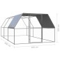 vidaXL Outdoor-Hühnerkäfig 3x6x2 m Verzinkter Stahl vidaXL Outdoor-Hühnerkäfig 3x6x2 m Verzinkter Stahl