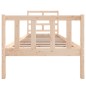 vidaXL Massivholzbett Kiefer 75x190 cm vidaXL Massivholzbett Kiefer 75x190 cm