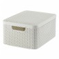 Curver Aufbewahrungsbox mit Deckel Style M 18L Cremeweiß Curver Aufbewahrungsbox mit Deckel Style M 18L Cremeweiß