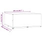 vidaXL Gartenmöbel-Abdeckungen 2 Stk. 16 Ösen 205x205x90cm Quadratisch vidaXL Gartenmöbel-Abdeckungen 2 Stk. 16 Ösen 205x205x90cm Quadratisch