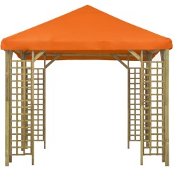 Pavillon 3 x 3 m Orange