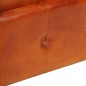 vidaXL Chesterfield-Sessel Hellbraun Echtleder vidaXL Chesterfield-Sessel Hellbraun Echtleder