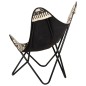 vidaXL Butterfly-Sessel Bedruckte Canvas vidaXL Butterfly-Sessel Bedruckte Canvas