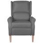 vidaXL Relaxsessel Verstellbar Hellgrau Stoff vidaXL Relaxsessel Verstellbar Hellgrau Stoff