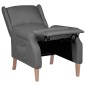 vidaXL Relaxsessel Verstellbar Hellgrau Stoff vidaXL Relaxsessel Verstellbar Hellgrau Stoff